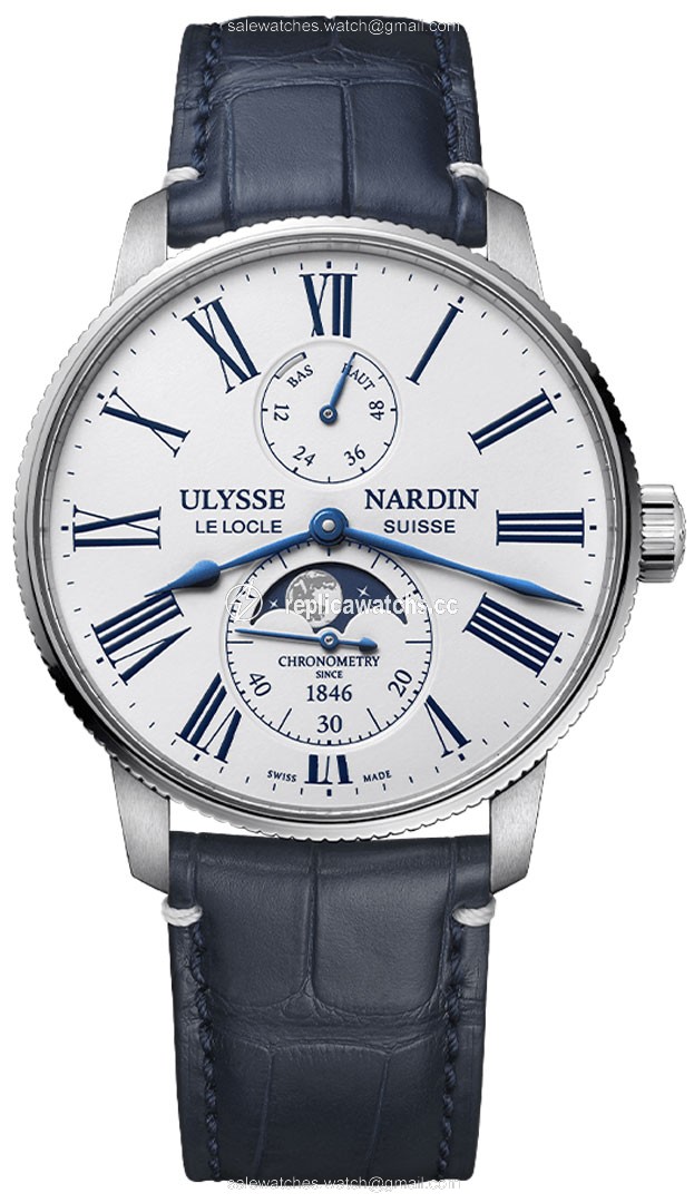 Replica 1193-310le-0a-175/1a Ulysse Nardin Marine Torpilleur Moonphase 42mm Mens Watch Replica 1193-310le-0a-175/1a Ulysse Nardin Marine Torpilleur Moonphase 42mm Mens Watch
