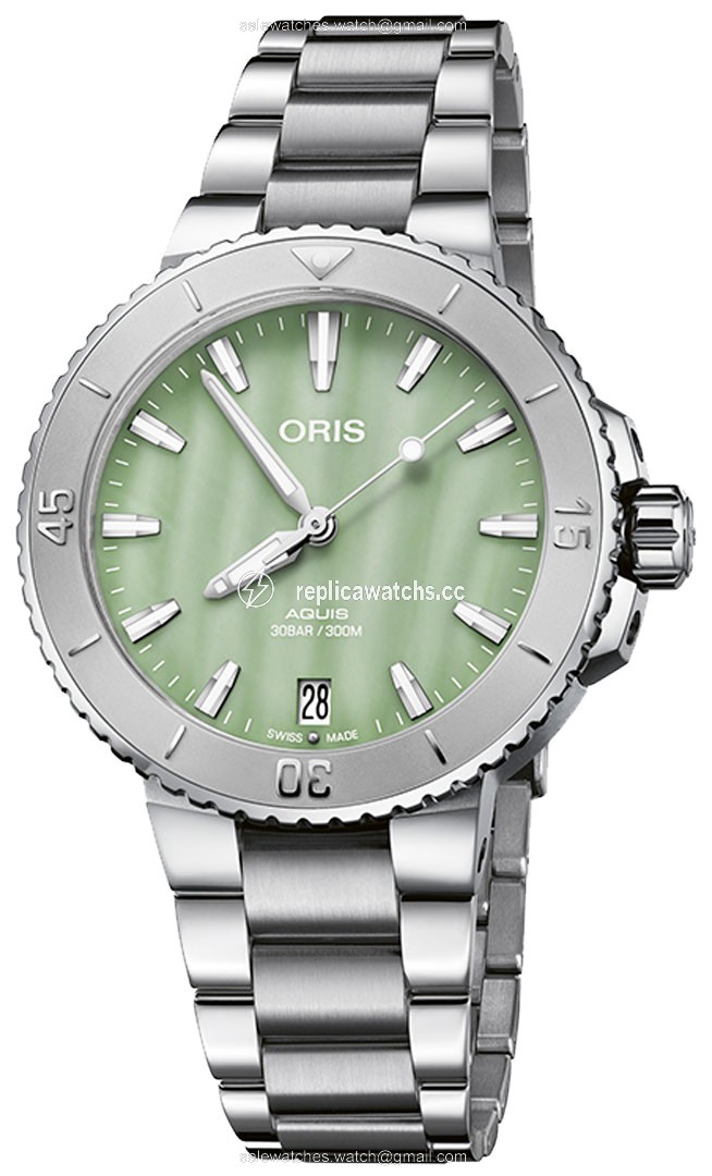 Replica 01 733 7770 4157-07 8 18 05P Oris Aquis Date 36.5mm Ladies Watch Replica 01 733 7770 4157-07 8 18 05P Oris Aquis Date 36.5mm Ladies Watch