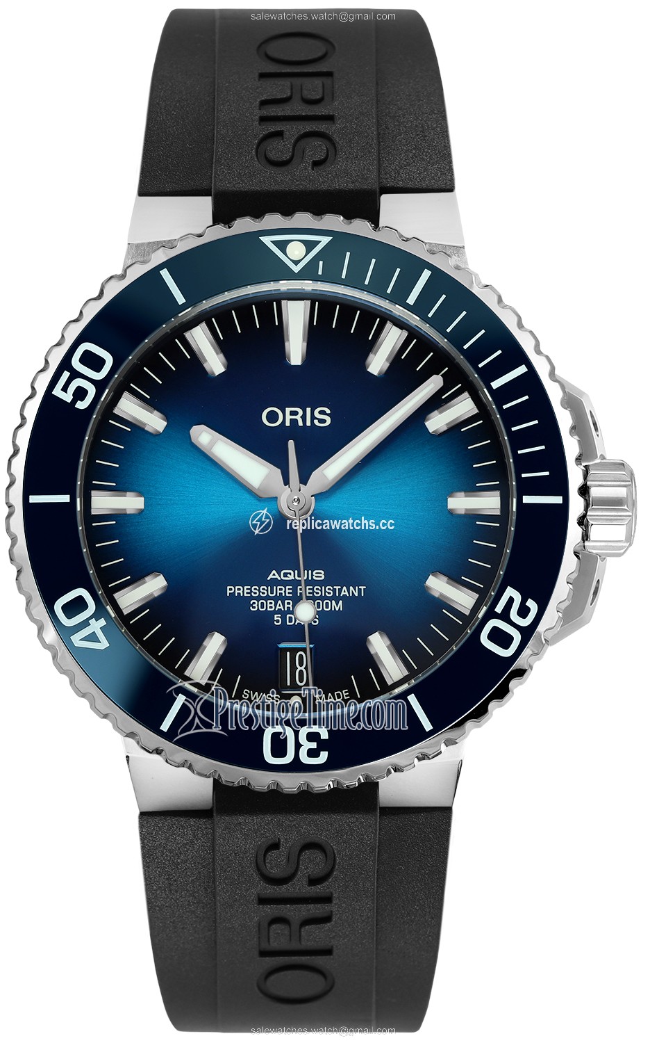 Replica 01 400 7763 4135-07 4 24 74EB Oris Aquis Date 43.5mm Mens Watch Replica 01 400 7763 4135-07 4 24 74EB Oris Aquis Date 43.5mm Mens Watch
