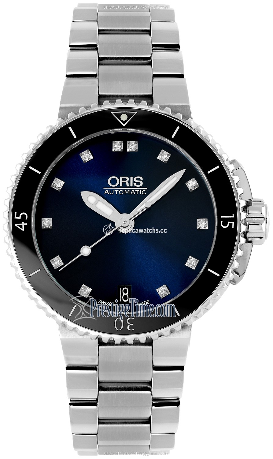 Replica 01 733 7652 4195-07 8 18 01P Oris Aquis Date Diamonds 36mm Ladies Watch Replica 01 733 7652 4195-07 8 18 01P Oris Aquis Date Diamonds 36mm Ladies Watch