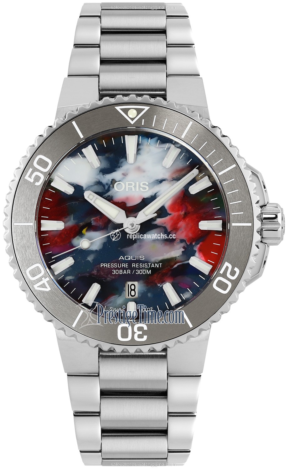Replica 01 733 7766 4150-Set Upcycle PET Plastic Oris Aquis Date 41.5mm Mens Watch Replica 01 733 7766 4150-Set Upcycle PET Plastic Oris Aquis Date 41.5mm Mens Watch