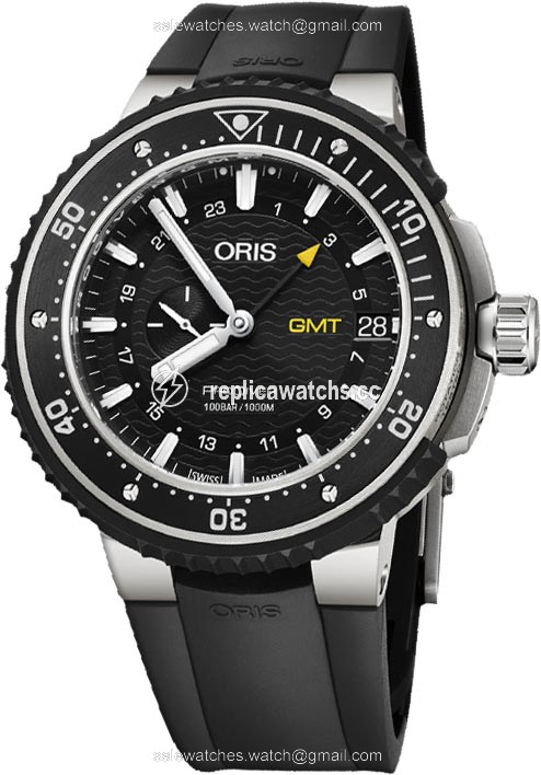 Replica 01 748 7748 7154-07 4 26 74TEB Oris ProDiver GMT 49mm Mens Watch Replica 01 748 7748 7154-07 4 26 74TEB Oris ProDiver GMT 49mm Mens Watch