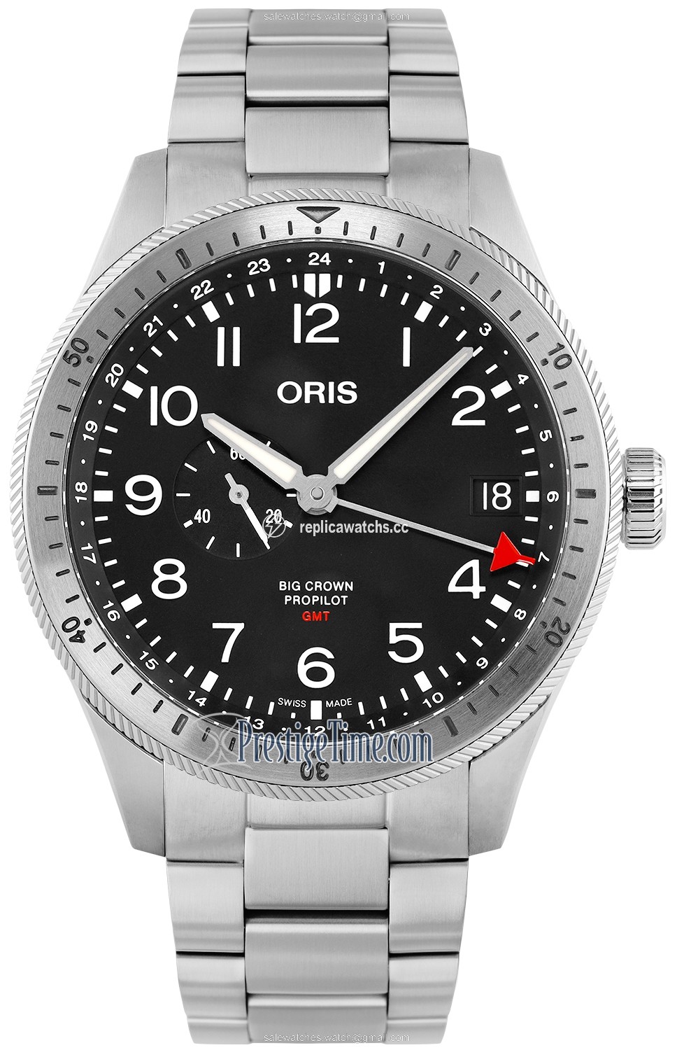 Replica 01 748 7756 4064-07 8 22 08 Oris Big Crown ProPilot Timer GMT 44 Mens Watch Replica 01 748 7756 4064-07 8 22 08 Oris Big Crown ProPilot Timer GMT 44 Mens Watch