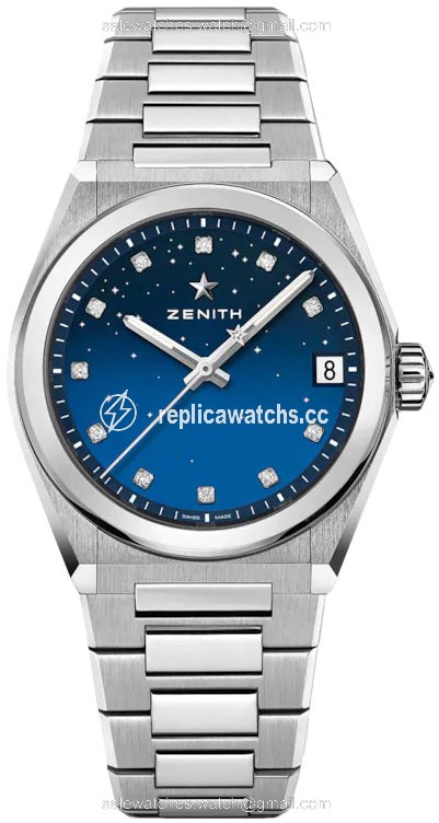 Replica 03.9200.670/01.mi001 Zenith Defy Midnight Automatic 36mm Ladies Watch Replica 03.9200.670/01.mi001 Zenith Defy Midnight Automatic 36mm Ladies Watch