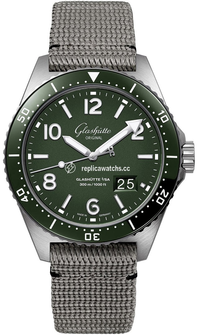 Replica 1-36-13-07-83-34 Reed Green Glashutte Original SeaQ Panorama Date 43.2mm Mens Watch Replica 1-36-13-07-83-34 Reed Green Glashutte Original SeaQ Panorama Date 43.2mm Mens Watch