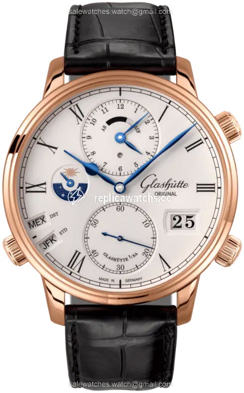 Replica 1-89-02-01-05-61 Glashutte Original Senator Cosmopolite 44mm Mens Watch Replica 1-89-02-01-05-61 Glashutte Original Senator Cosmopolite 44mm Mens Watch