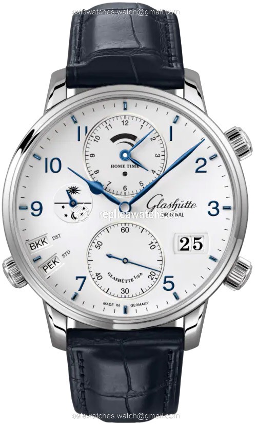 Replica 1-89-02-03-02-61 Glashutte Original Senator Cosmopolite 44mm Mens Watch Replica 1-89-02-03-02-61 Glashutte Original Senator Cosmopolite 44mm Mens Watch