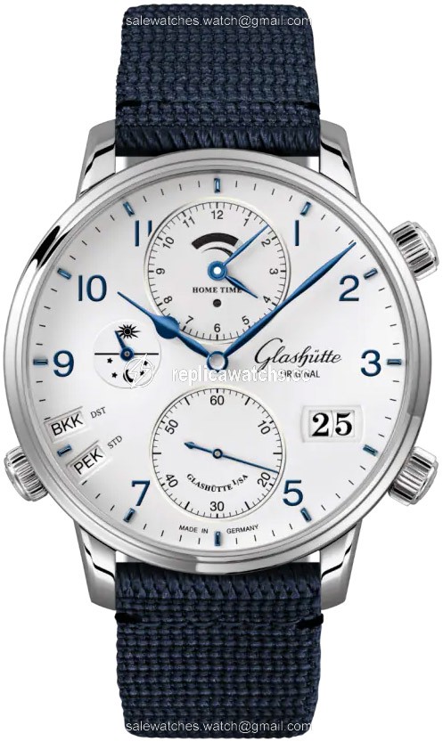 Replica 1-89-02-03-02-64 Glashutte Original Senator Cosmopolite 44mm Mens Watch Replica 1-89-02-03-02-64 Glashutte Original Senator Cosmopolite 44mm Mens Watch