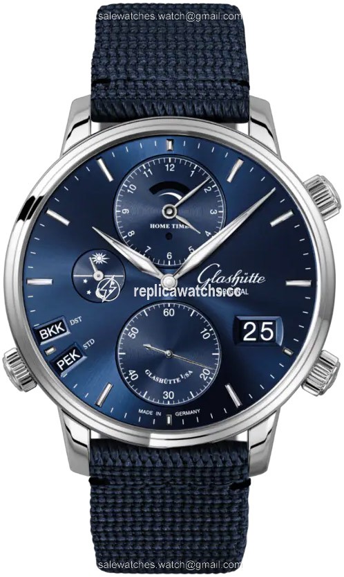 Replica 1-89-02-05-02-64 Glashutte Original Senator Cosmopolite 44mm Mens Watch Replica 1-89-02-05-02-64 Glashutte Original Senator Cosmopolite 44mm Mens Watch