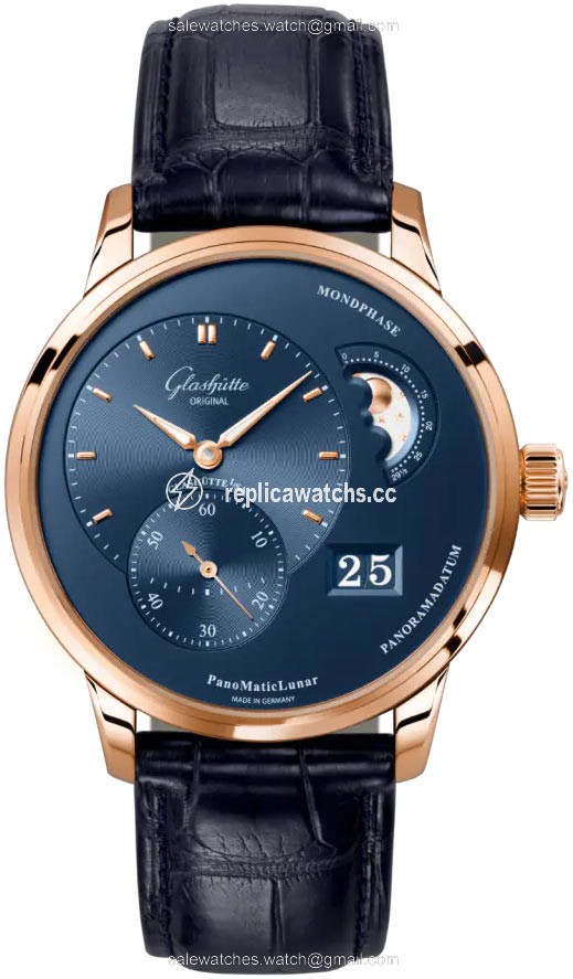 Replica 1-90-02-11-35-61 Glashutte Original PanoMaticLunar Mens Watch Replica 1-90-02-11-35-61 Glashutte Original PanoMaticLunar Mens Watch