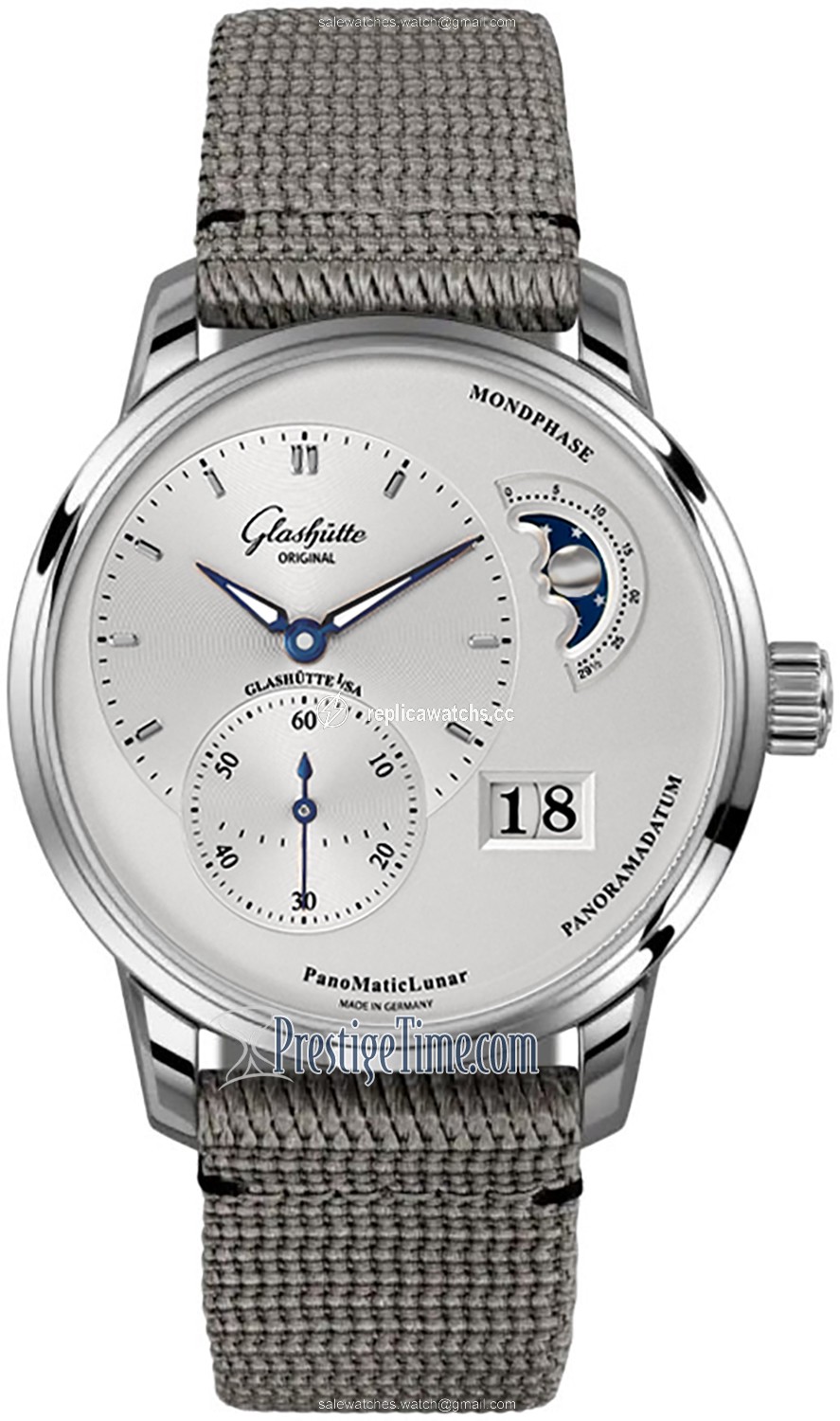 Replica 1-90-02-42-32-66 Glashutte Original PanoMaticLunar Mens Watch Replica 1-90-02-42-32-66 Glashutte Original PanoMaticLunar Mens Watch