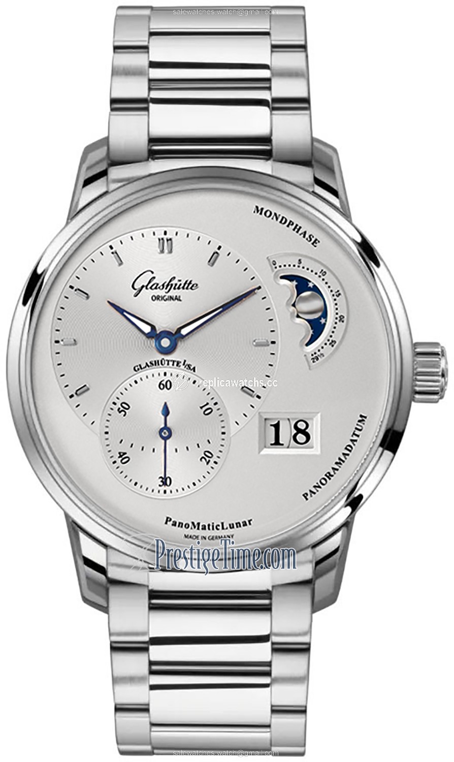 Replica 1-90-02-42-32-71 Glashutte Original PanoMaticLunar Mens Watch Replica 1-90-02-42-32-71 Glashutte Original PanoMaticLunar Mens Watch
