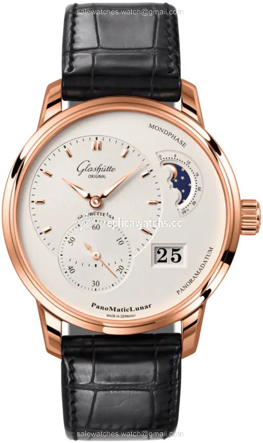 Replica 1-90-02-45-35-61 Glashutte Original PanoMaticLunar Mens Watch Replica 1-90-02-45-35-61 Glashutte Original PanoMaticLunar Mens Watch