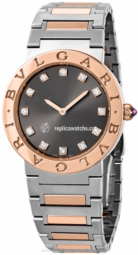 Replica 103067 Bulgari BVLGARI BVLGARI Quartz 33mm Ladies Watch Replica 103067 Bulgari BVLGARI BVLGARI Quartz 33mm Ladies Watch