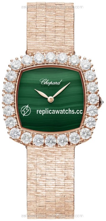 Replica 10A386-5111 Chopard L'Heure Du Diamant Cushion Ladies Watch Replica 10A386-5111 Chopard L'Heure Du Diamant Cushion Ladies Watch