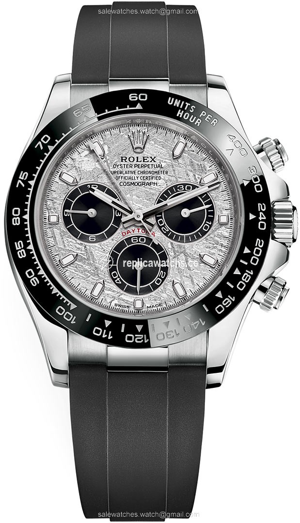 Replica 116519LN Meteorite Black Oysterflex Rolex Cosmograph Daytona White Gold Mens Watch Replica 116519LN Meteorite Black Oysterflex Rolex Cosmograph Daytona White Gold Mens Watch