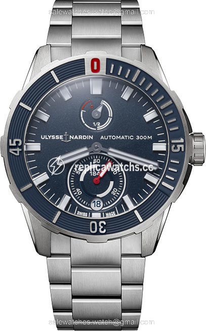 Replica 1183-170-7m/93 Ulysse Nardin Diver Chronometer 44mm Mens Watch Replica 1183-170-7m/93 Ulysse Nardin Diver Chronometer 44mm Mens Watch