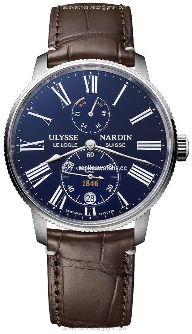 Replica 1183-310LE-3ae-175/1a Ulysse Nardin Marine Chronometer Torpilleur 42mm Mens Watch Replica 1183-310LE-3ae-175/1a Ulysse Nardin Marine Chronometer Torpilleur 42mm Mens Watch