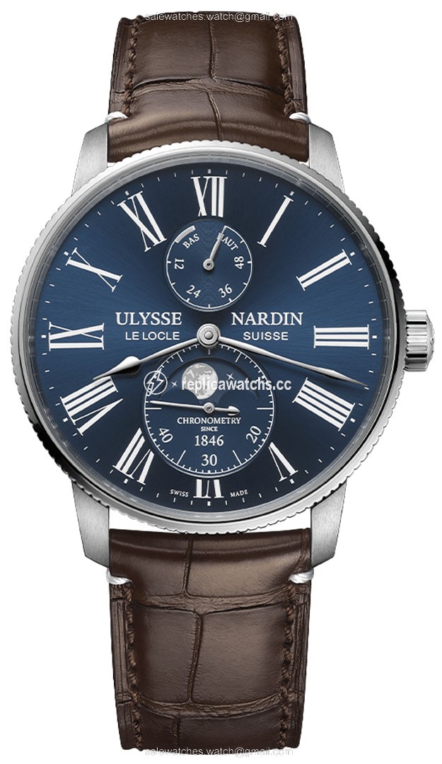 Replica 1193-310le-3a-175/1b Ulysse Nardin Marine Torpilleur Moonphase 42mm Mens Watch Replica 1193-310le-3a-175/1b Ulysse Nardin Marine Torpilleur Moonphase 42mm Mens Watch