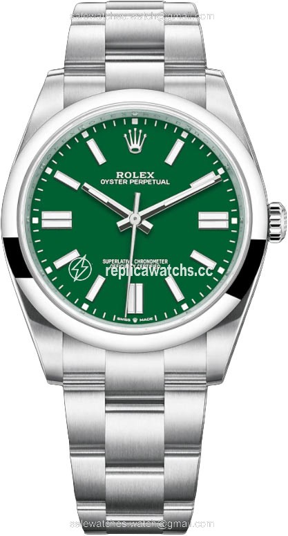 Replica 124300 Green Rolex Oyster Perpetual 41mm Mens Watch Replica 124300 Green Rolex Oyster Perpetual 41mm Mens Watch