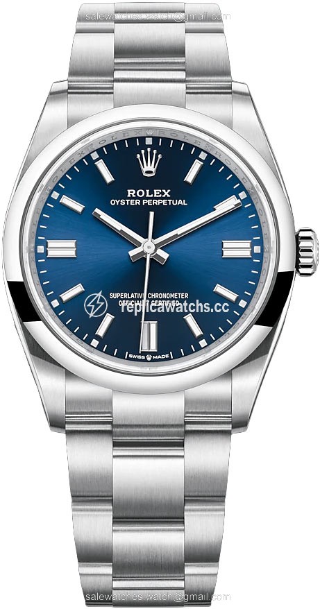 Replica 126000 Blue Rolex Oyster Perpetual 36mm Midsize Watch Replica 126000 Blue Rolex Oyster Perpetual 36mm Midsize Watch