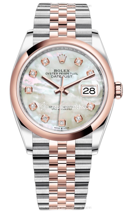 Replica 126201 MOP Diamond Jubilee Rolex Datejust 36mm Stainless Steel and Rose Gold Ladies Watch Replica 126201 MOP Diamond Jubilee Rolex Datejust 36mm Stainless Steel and Rose Gold Ladies Watch