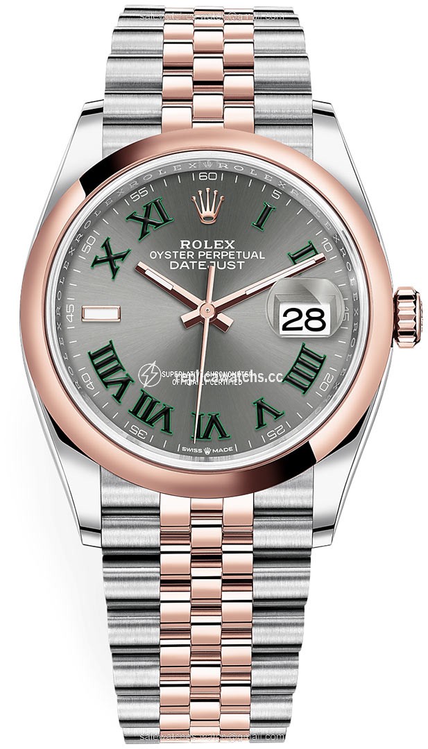 Replica 126201 Slate Roman Jubilee Wimbledon Rolex Datejust 36mm Stainless Steel and Rose Gold Ladies Watch Replica 126201 Slate Roman Jubilee Wimbledon Rolex Datejust 36mm Stainless Steel and Rose Gold Ladies Watch