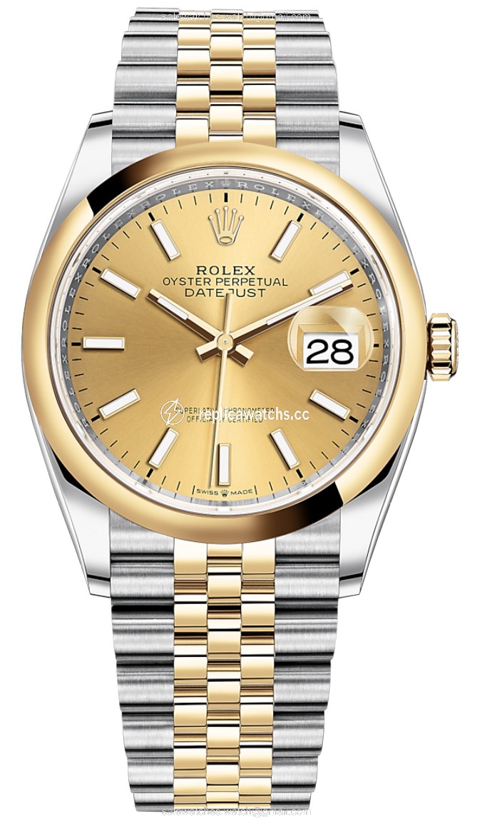 Replica 126203 Champagne Index Jubilee Rolex Datejust 36mm Stainless Steel and Yellow Gold Ladies Watch Replica 126203 Champagne Index Jubilee Rolex Datejust 36mm Stainless Steel and Yellow Gold Ladies Watch