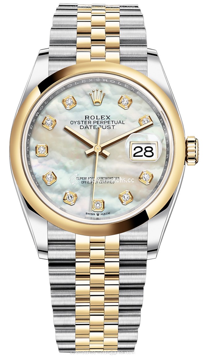 Replica 126203 MOP Diamond Jubilee Rolex Datejust 36mm Stainless Steel and Yellow Gold Ladies Watch Replica 126203 MOP Diamond Jubilee Rolex Datejust 36mm Stainless Steel and Yellow Gold Ladies Watch