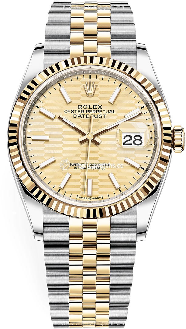 Replica 126233 Golden Fluted Jubilee Rolex Datejust 36mm Stainless Steel and Yellow Gold Ladies Watch Replica 126233 Golden Fluted Jubilee Rolex Datejust 36mm Stainless Steel and Yellow Gold Ladies Watch