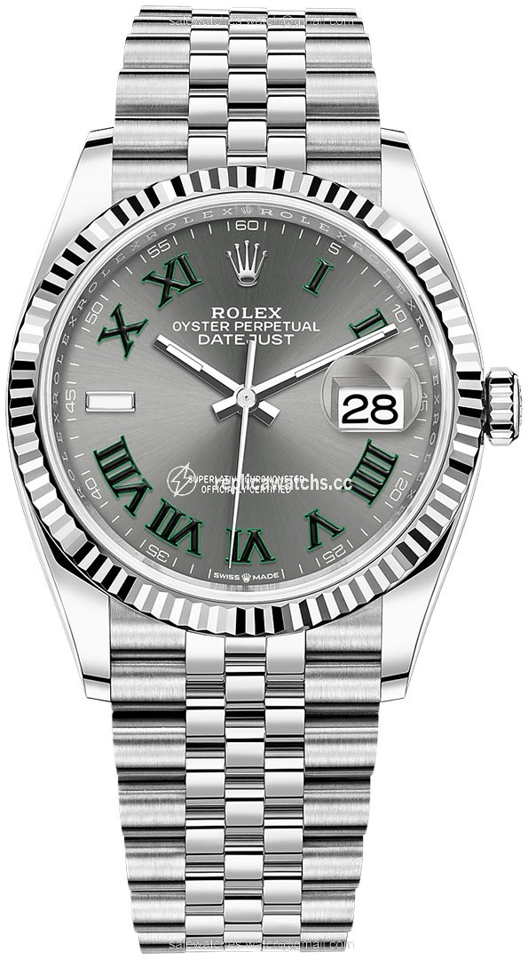 Replica 126234 Slate Roman Jubilee Wimbledon Rolex Datejust 36mm Stainless Steel Midsize Watch Replica 126234 Slate Roman Jubilee Wimbledon Rolex Datejust 36mm Stainless Steel Midsize Watch