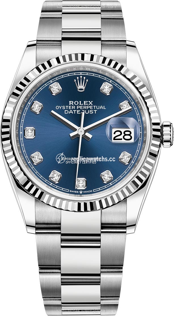 Replica 126234 Blue Diamond Oyster Rolex Datejust 36mm Stainless Steel Midsize Watch Replica 126234 Blue Diamond Oyster Rolex Datejust 36mm Stainless Steel Midsize Watch