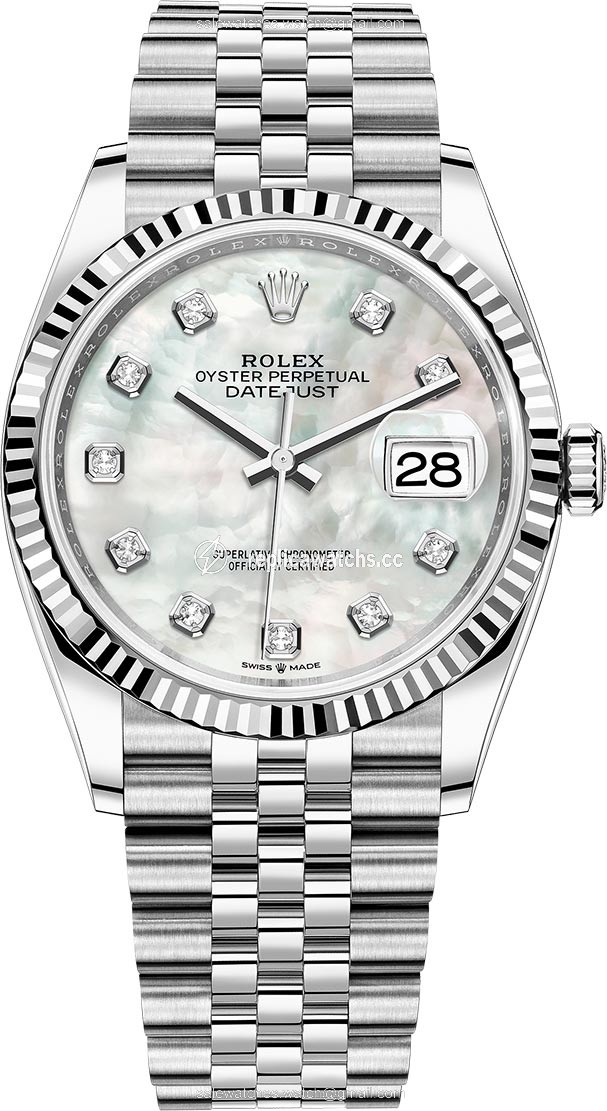Replica 126234 White MOP Diamond Jubilee Rolex Datejust 36mm Stainless Steel Midsize Watch Replica 126234 White MOP Diamond Jubilee Rolex Datejust 36mm Stainless Steel Midsize Watch