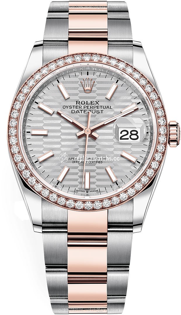 Replica 126281rbr Silver Fluted Oyster Rolex Datejust 36mm Stainless Steel and Rose Gold Ladies Watch Replica 126281rbr Silver Fluted Oyster Rolex Datejust 36mm Stainless Steel and Rose Gold Ladies Watch