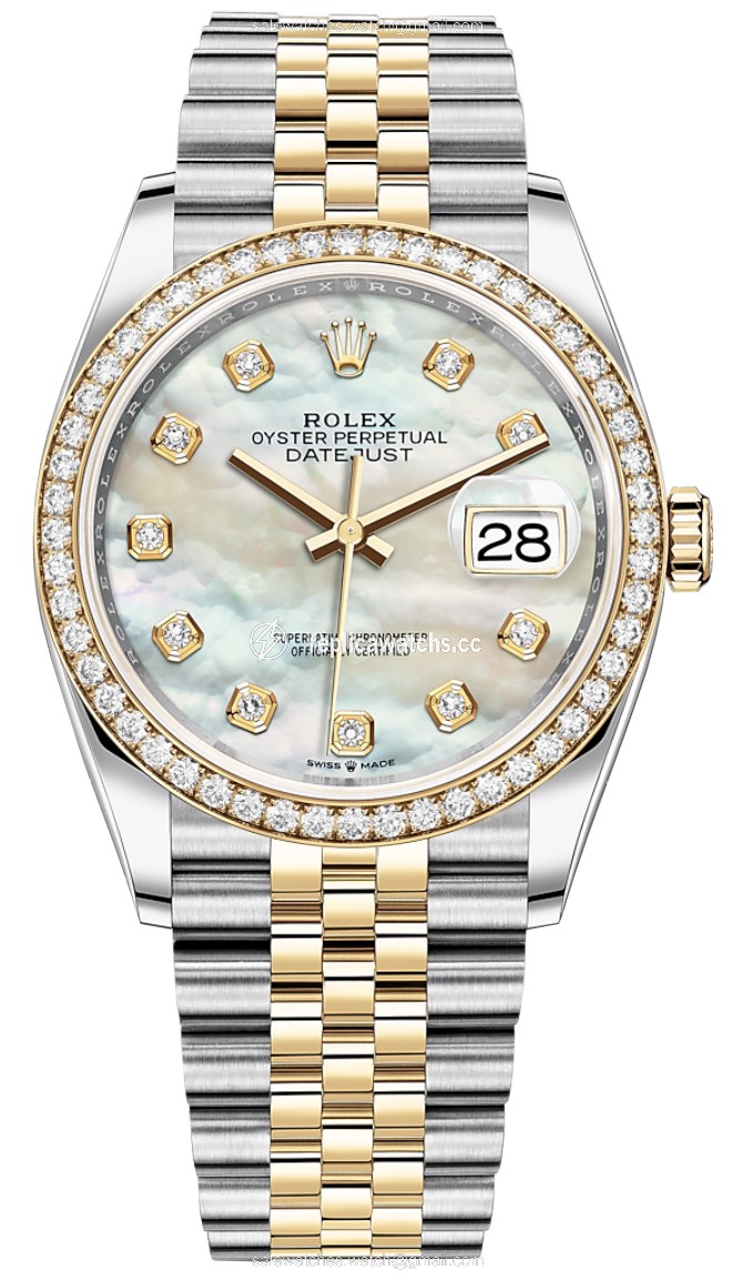 Replica 126283RBR MOP Diamond Jubilee Rolex Datejust 36mm Stainless Steel and Yellow Gold Ladies Watch Replica 126283RBR MOP Diamond Jubilee Rolex Datejust 36mm Stainless Steel and Yellow Gold Ladies Watch