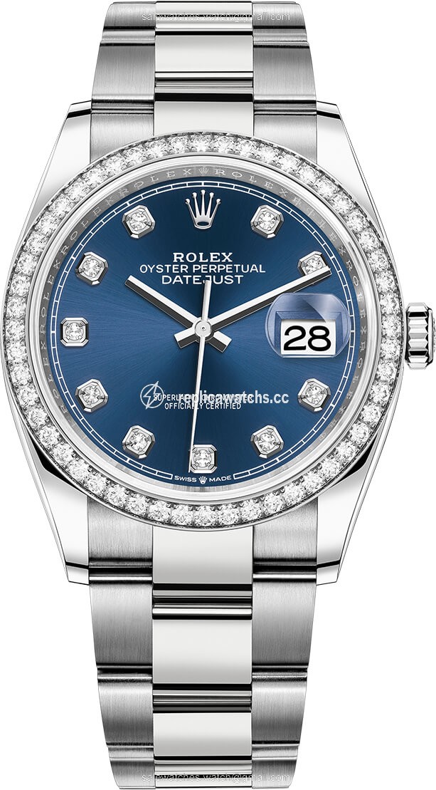Replica 126284rbr Blue Diamond Oyster Rolex Datejust 36mm Stainless Steel Midsize Watch Replica 126284rbr Blue Diamond Oyster Rolex Datejust 36mm Stainless Steel Midsize Watch