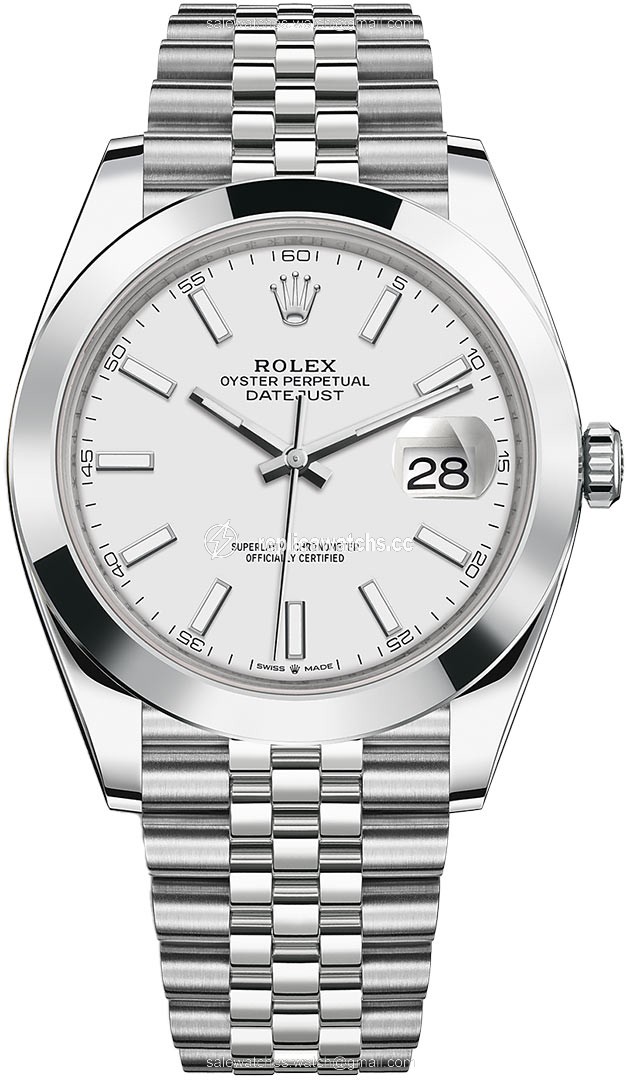 Replica 126300 White Index Jubilee Rolex Datejust 41mm Stainless Steel Mens Watch Replica 126300 White Index Jubilee Rolex Datejust 41mm Stainless Steel Mens Watch