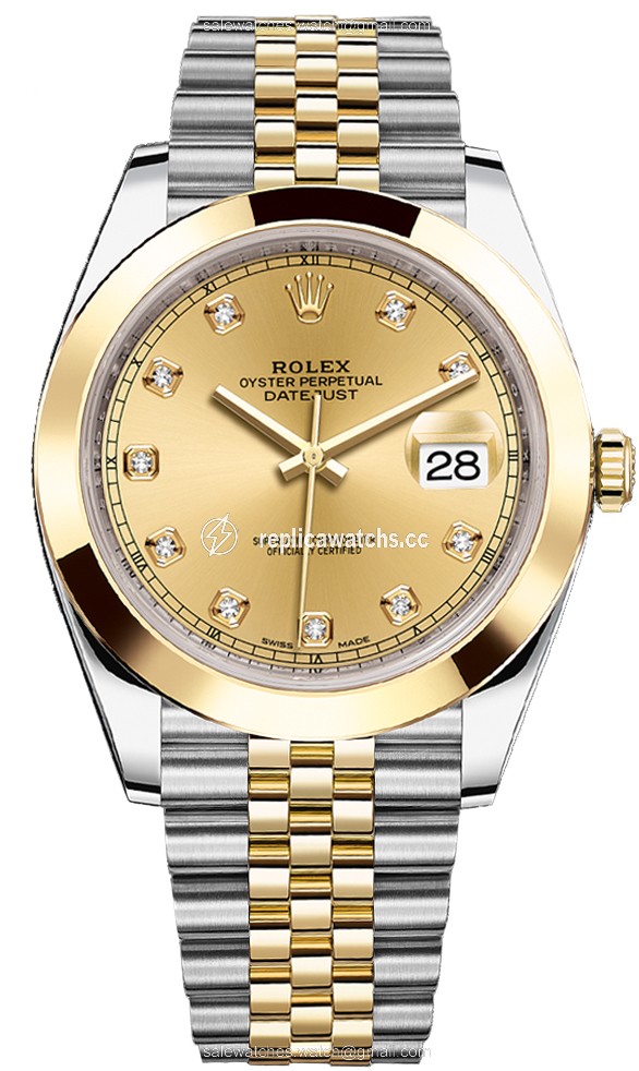 Replica 126303 Champagne Diamond Jubilee Rolex Datejust 41mm Stainless Steel and Yellow Gold Mens Watch Replica 126303 Champagne Diamond Jubilee Rolex Datejust 41mm Stainless Steel and Yellow Gold Mens Watch