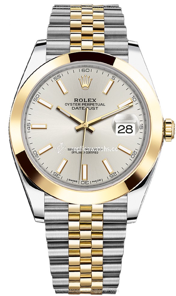 Replica 126303 Silver Index Jubilee Rolex Datejust 41mm Stainless Steel and Yellow Gold Mens Watch Replica 126303 Silver Index Jubilee Rolex Datejust 41mm Stainless Steel and Yellow Gold Mens Watch