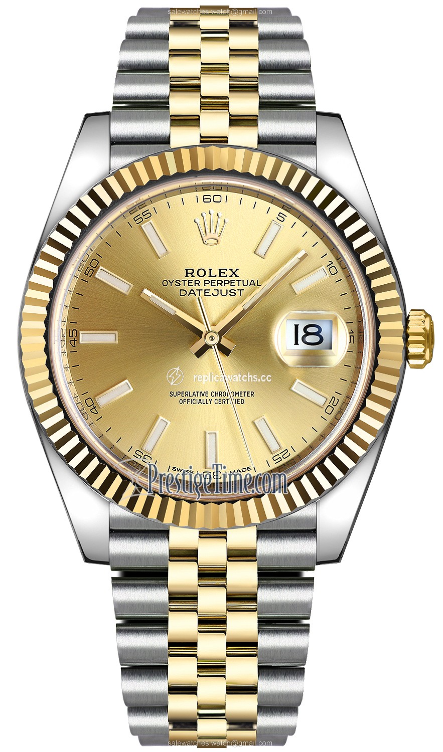 Replica 126333 Champagne Index Jubilee Rolex Datejust 41mm Stainless Steel and Yellow Gold Mens Watch Replica 126333 Champagne Index Jubilee Rolex Datejust 41mm Stainless Steel and Yellow Gold Mens Watch