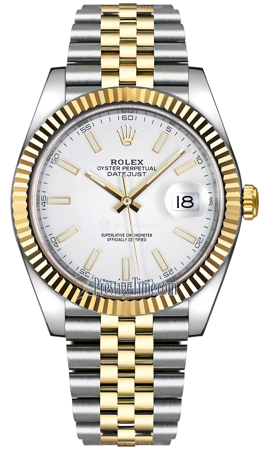 Replica 126333 White Index Jubilee Rolex Datejust 41mm Stainless Steel and Yellow Gold Mens Watch Replica 126333 White Index Jubilee Rolex Datejust 41mm Stainless Steel and Yellow Gold Mens Watch