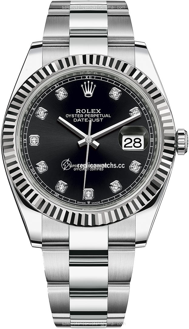 Replica 126334 Black Diamond Oyster Rolex Datejust 41mm Stainless Steel Mens Watch Replica 126334 Black Diamond Oyster Rolex Datejust 41mm Stainless Steel Mens Watch
