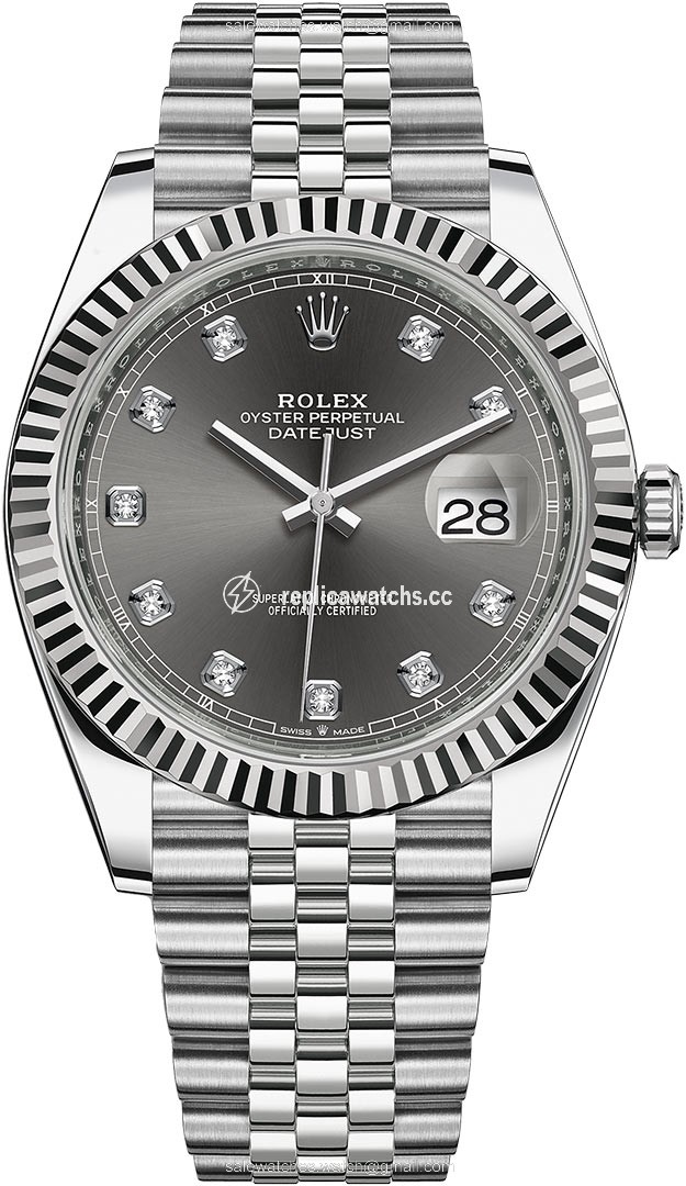 Replica 126334 Dark Rhodium Diamond Jubilee Rolex Datejust 41mm Stainless Steel Mens Watch Replica 126334 Dark Rhodium Diamond Jubilee Rolex Datejust 41mm Stainless Steel Mens Watch