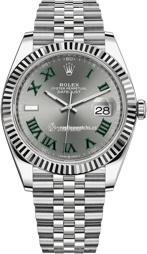Replica 126334 Slate Roman Jubilee Wimbledon Rolex Datejust 41mm Stainless Steel Mens Watch Replica 126334 Slate Roman Jubilee Wimbledon Rolex Datejust 41mm Stainless Steel Mens Watch