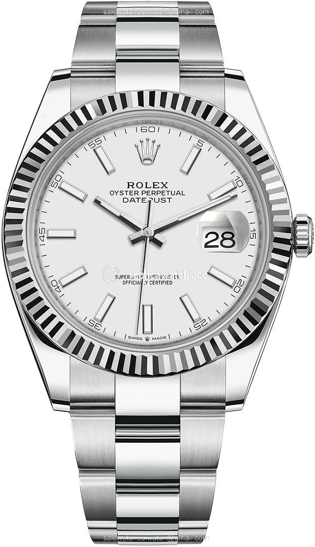 Replica 126334 White Index Oyster Rolex Datejust 41mm Stainless Steel Mens Watch Replica 126334 White Index Oyster Rolex Datejust 41mm Stainless Steel Mens Watch