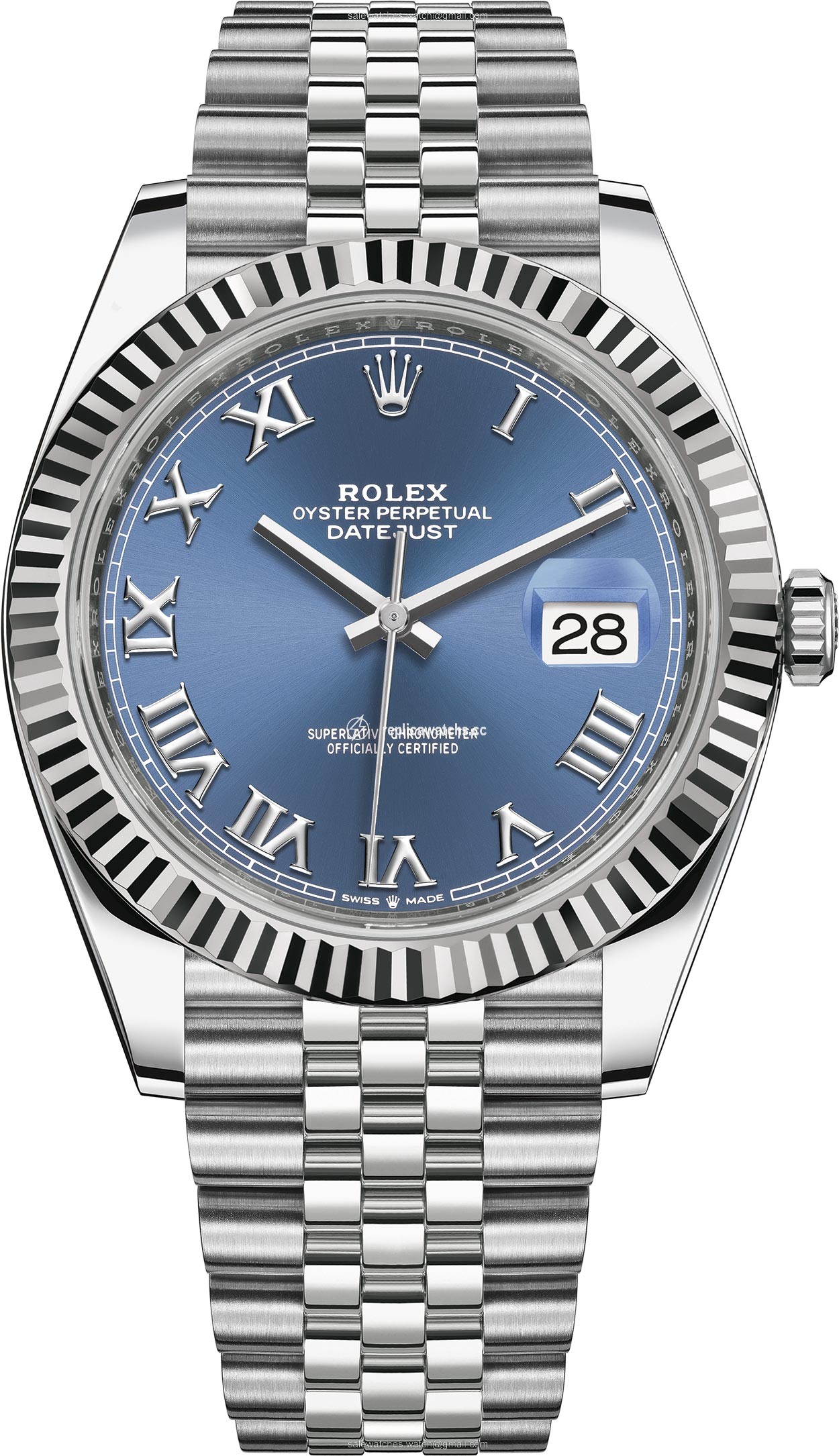 Replica 126334 Blue Roman Jubilee Rolex Datejust 41mm Stainless Steel Mens Watch Replica 126334 Blue Roman Jubilee Rolex Datejust 41mm Stainless Steel Mens Watch