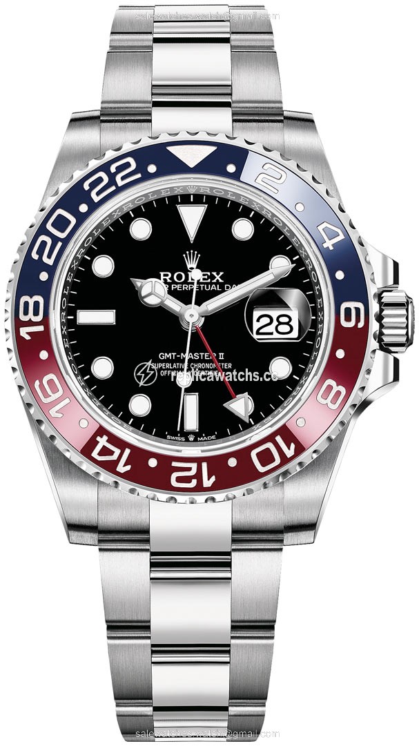 Replica 126710blro Oyster PEPSI Rolex GMT Master II Mens Watch Replica 126710blro Oyster PEPSI Rolex GMT Master II Mens Watch