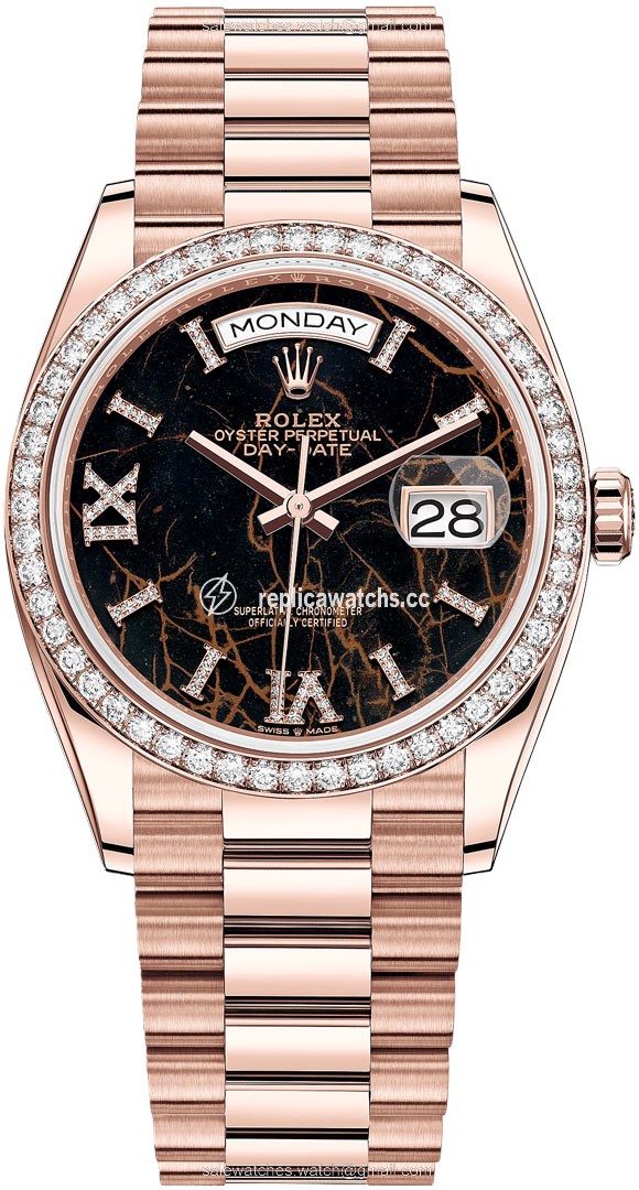 Replica 128345rbr Eisenkiesel Rolex Day-Date 36mm Everose Gold Midsize Watch Replica 128345rbr Eisenkiesel Rolex Day-Date 36mm Everose Gold Midsize Watch