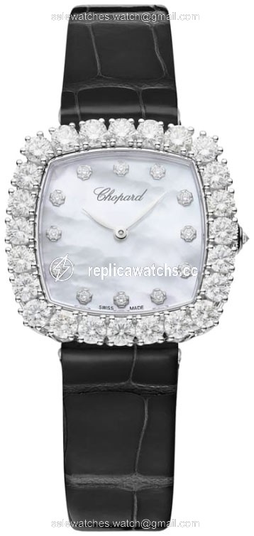 Replica 13A386-1106 Chopard L'Heure Du Diamant Cushion Ladies Watch Replica 13A386-1106 Chopard L'Heure Du Diamant Cushion Ladies Watch