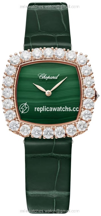 Replica 13A386-5111 Chopard L'Heure Du Diamant Cushion Ladies Watch Replica 13A386-5111 Chopard L'Heure Du Diamant Cushion Ladies Watch